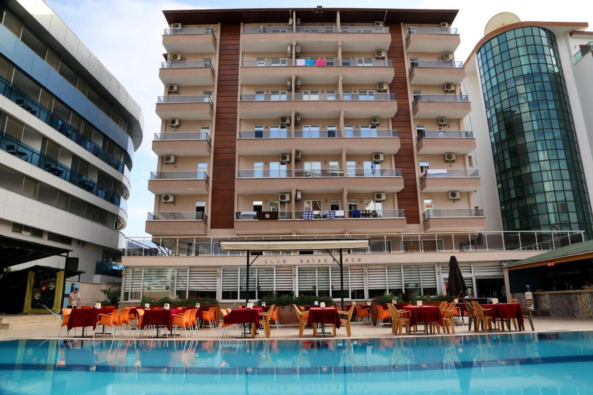 Club Bayar Beach Hotel อลันยา ภายนอก รูปภาพ