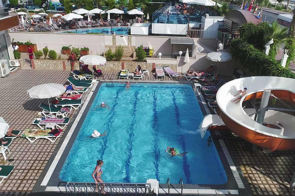 Club Bayar Beach Hotel อลันยา ภายนอก รูปภาพ