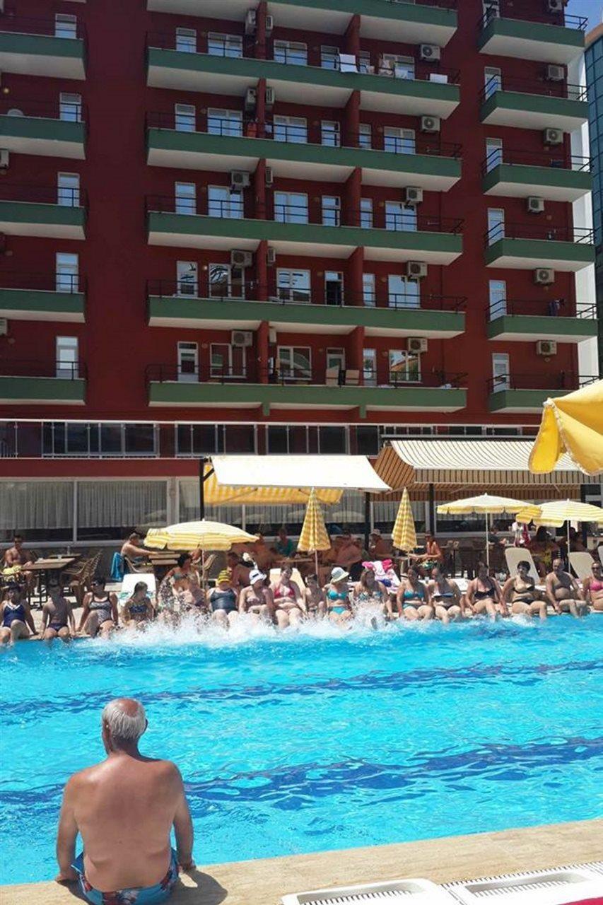Club Bayar Beach Hotel อลันยา ภายนอก รูปภาพ